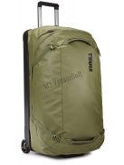 Thule Chasm Luggage 110L - Olivine, oliva zöld, gurulós bőrönd