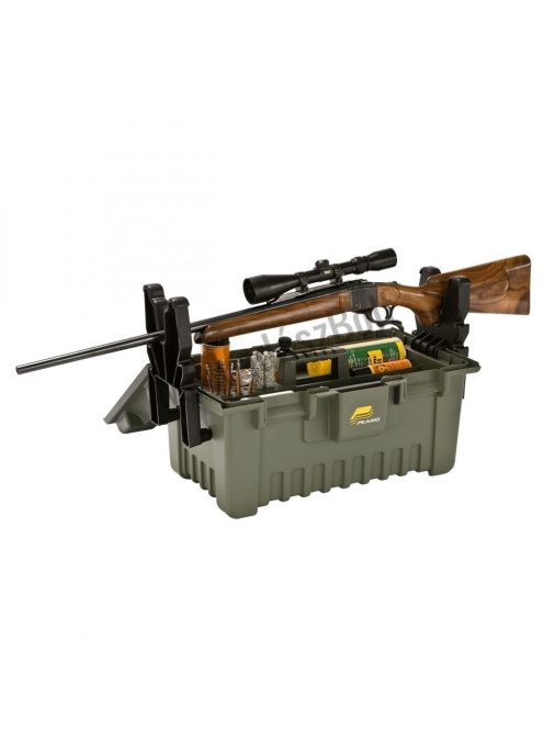 Plano XL fegyvertisztító doboz, belövő állvány (178100) 56x36x29cm zöld  LAD00173