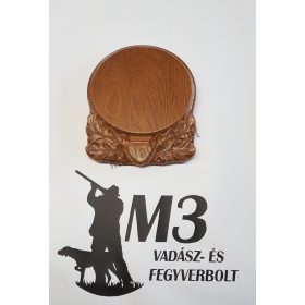 Trófea alátét, vaddisznó 17 cm