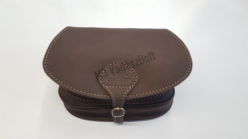 Bőr patkótáska barna bőr M.T.