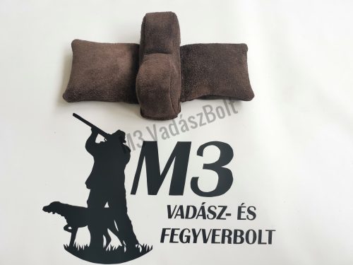 Fegyvertámasz lesre fekete-barna, homokkal töltve