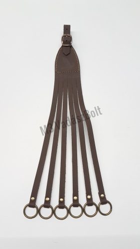 Aggaték, Bőrből fémkarikás M.I.