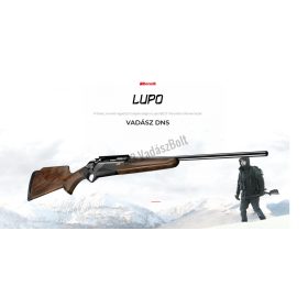   Benelli Lupo BEST Wood 6,5 Creed. 24"cső 5/8" menet, 5 lőszeres tár, goylós vadászfegyver