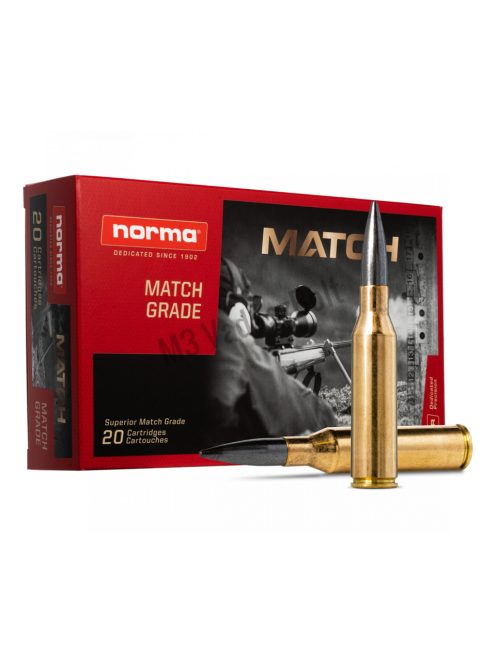 308 Win. Norma Diamond Line M 10,9g HPBT, golyós lőszer