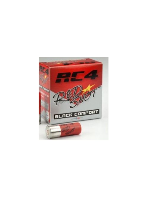 RC4 Red Shoot Black 12/70-7,5(2,4mm) 28g, sörétes lőszer
