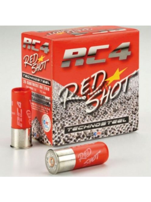 RC4 Red Shoot Techno 12/70-7 (2,5mm) 28g, sörétes lőszer