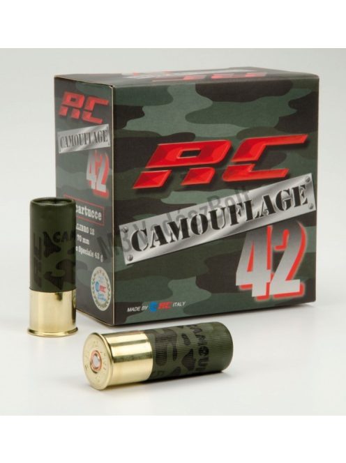 RC Camouflage 42g 12/70-3/0 (4,3mm) Buckshoot, sörétes lőszer