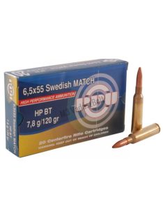 6,5x55 Prvi Partizan HP-HPBT 7,8g/120grs, golyós lőszer