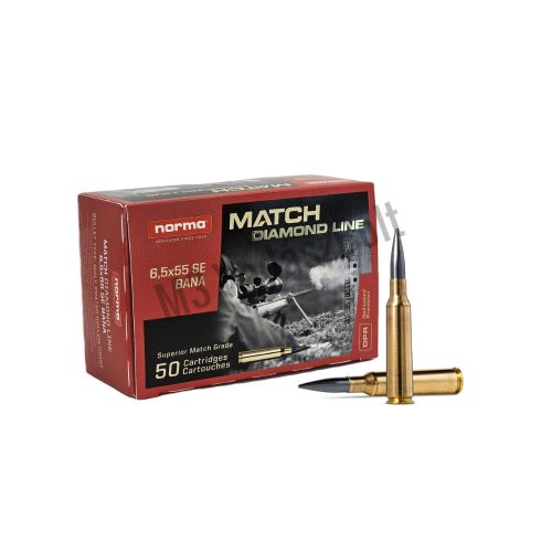 6,5X55 Norma Diamond Line Bana 8,4g/130gr