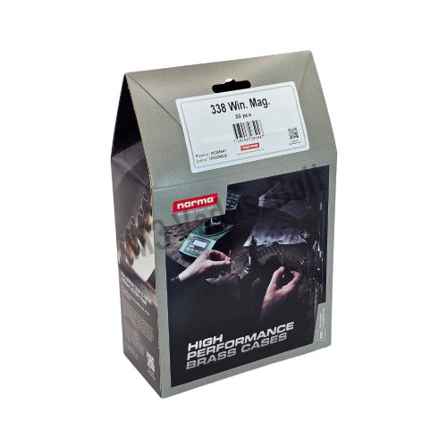 Hüvely Norma .338 Win. Mag. (50db/doboz)