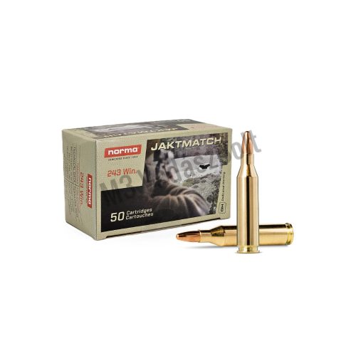 243 Win. Norma FMJ Jaktmatch 6,3g/95gr (50db/doboz)