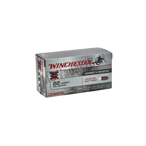 22 Hornet Winchester Super- X Soft Point 2,9g/45gr