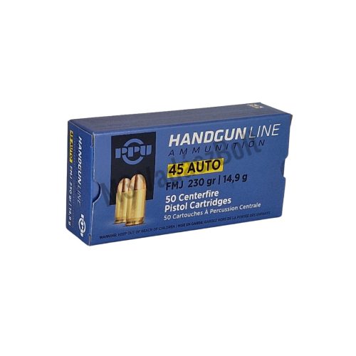 45 ACP Partizán FMJ 14,9 g/230 gr(A-079)