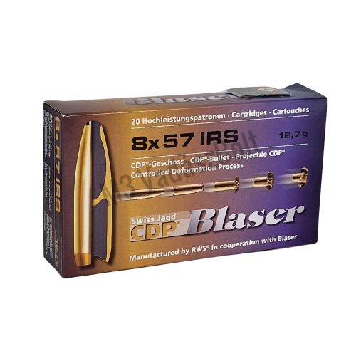 8x57 JRS Blaser CDP  12,7 g/196gr