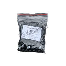 Gumigolyó 11 mm 0,9g fekete 50-55 shore