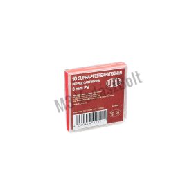   Gáztöltény Wadie 8mm PA PV  Supra  Pepper (szekrénytáras,barna)