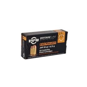 9 mm Makarov Partizán JHP 6,15g/95gr(A-172)