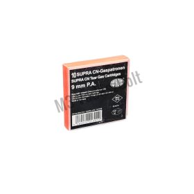   Gáztöltény Wadie 9mm PA PV Supra CN (szekrénytáras,fekete)