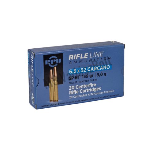 6,5x52 Partizán Carcano SP BT 9,0g/139gr(A-207)