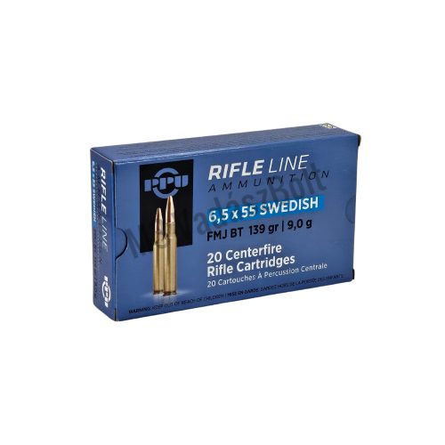 6,5x55 Partizán VM-FMJ BT 9 g/139 grs (A-083)