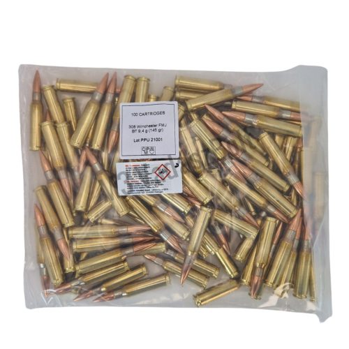 308 Win. Partizán VM-FMJ BT 9,4g/145gr(100db-os csomagban)(A-034B)