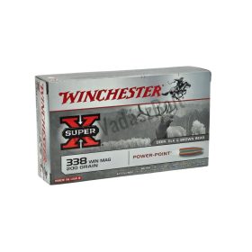 338 Win.Mag. Winchester Super-X PP 13,0gr/200gr