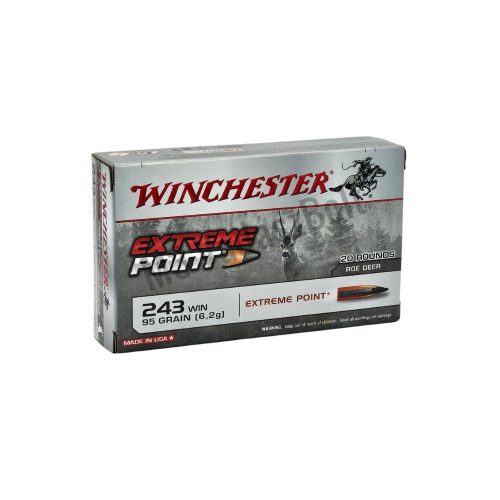 243 Win. Winchester Extreme Point  6,2g/95gr