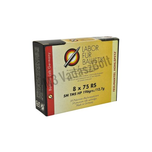 8X75 RS LFB TMS HP 12,7g/196gr