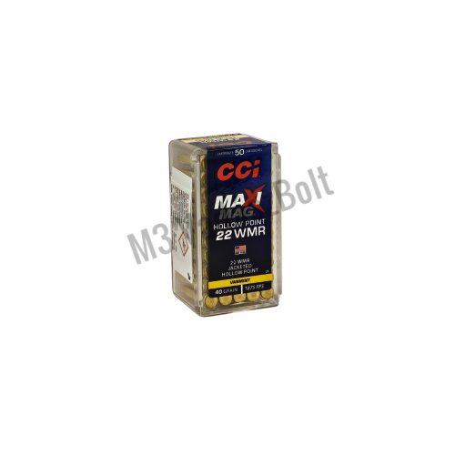.22 WMR CCI MaxiMag JHP 2,6g/40gr