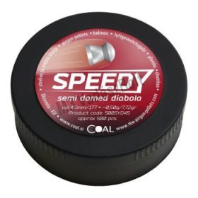 4,5 mm Coal Speedy 0,50g/7,72gr        lencse ( 500 db)