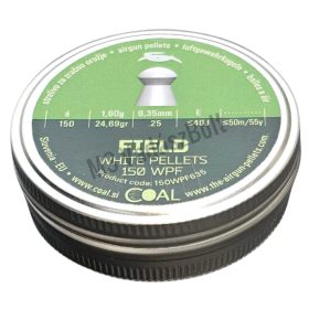 6,35 Coal White Pellets Field 1,6g/24,69gr (150db)