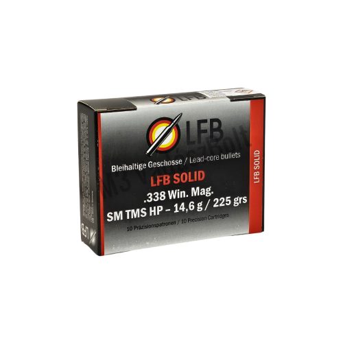 338 Win.Mag. LFB Solid TMS HP 14,6g/225gr