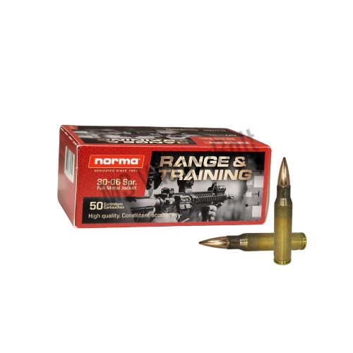 30-06 Norma FMJ Range&Training 9,7g/150gr (50db/doboz)