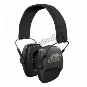   IsoTunes Defy Slim  Fülvédő-23dB. Zöld színű,Fekete Szövetboritású Pánt