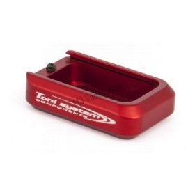   Aluminium Tárfenék CZ Shadow Piros .     Toni System SP-01, Shadow 2