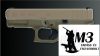PISZTOLY GLOCK 19X, maroklőfegyver, 9x19, 9mm Luger
