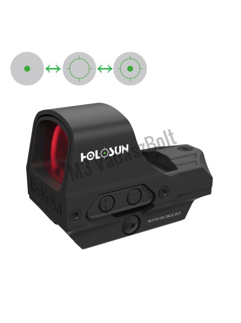 Holosun Dot Sight CLASSIC HS510C-GR, Red Dot, piros pont, zöld irányzékkal
