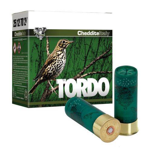 Cheddite 12/70 Tordo 32g, 3.5mm, sörétes, nyúl és fácán lőszer