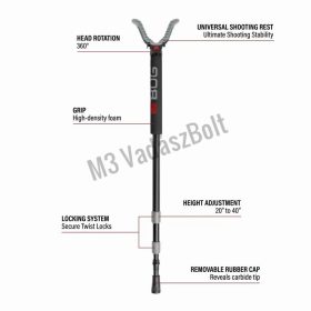 BOG Havoc Shooting Stick Monopod fegyverállvány