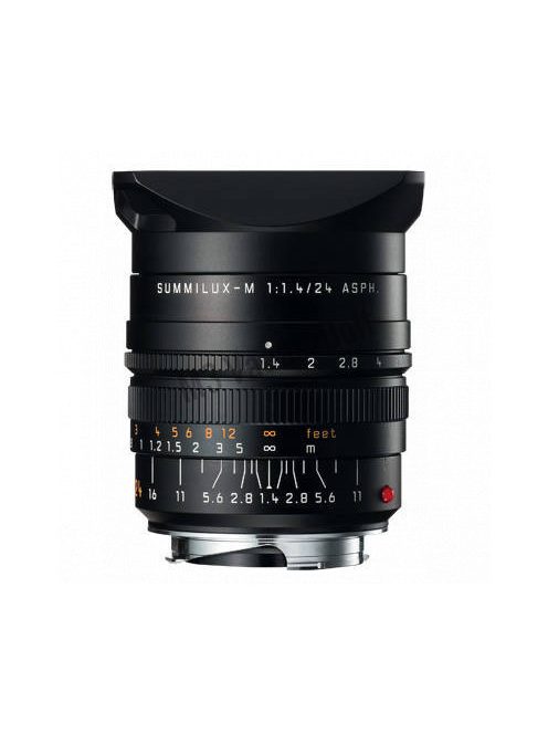 Leica Summilux-M 24mm F1.4 Asph. fekete objektív