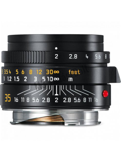 Leica Summicron-M 35mm F2.0 Asph. fekete objektív