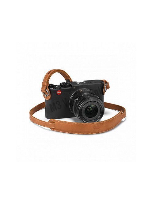 Leica Q / M / X Vario nyakpánt védő füllel konyak
