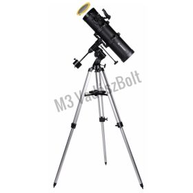   Bresser Spica-I 130/650 EQ3 teleszkóp okostelefon-adapterrel és napszűrővel	