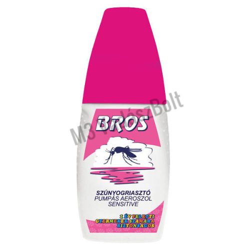 Bros Szúnyogriasztó pumpás Sensitive gyermekeknek 50 ml
