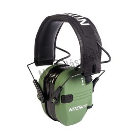 NITEforce SubSonic Pro elektronikus fülvédő, zöld