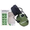 NITEforce SubSonic Pro elektronikus fülvédő, zöld