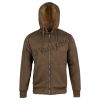 Jack Pyke Yakka kapucnis pulóver cipzárral, barna M