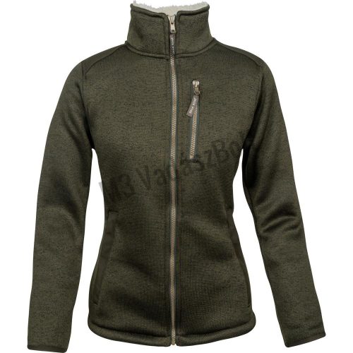 Jack Pyke Ladies női Scandinavian pulóver sötét olívazöld XL