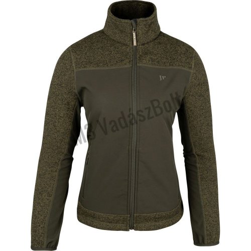 Jack Pyke Ladies Hybrid cipzáros pulóver ZÖLD M