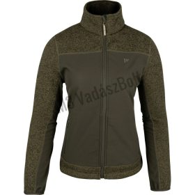 Jack Pyke Ladies Hybrid cipzáros pulóver ZÖLD S